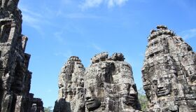 Angkor Thom Temples and Faces, Cambodia